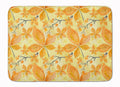Fall Leaves and Branches Memory Foam Kitchen Mat Machine Washable Anti-Fatigue Cushion Comfort Bath or Kitchen Rug