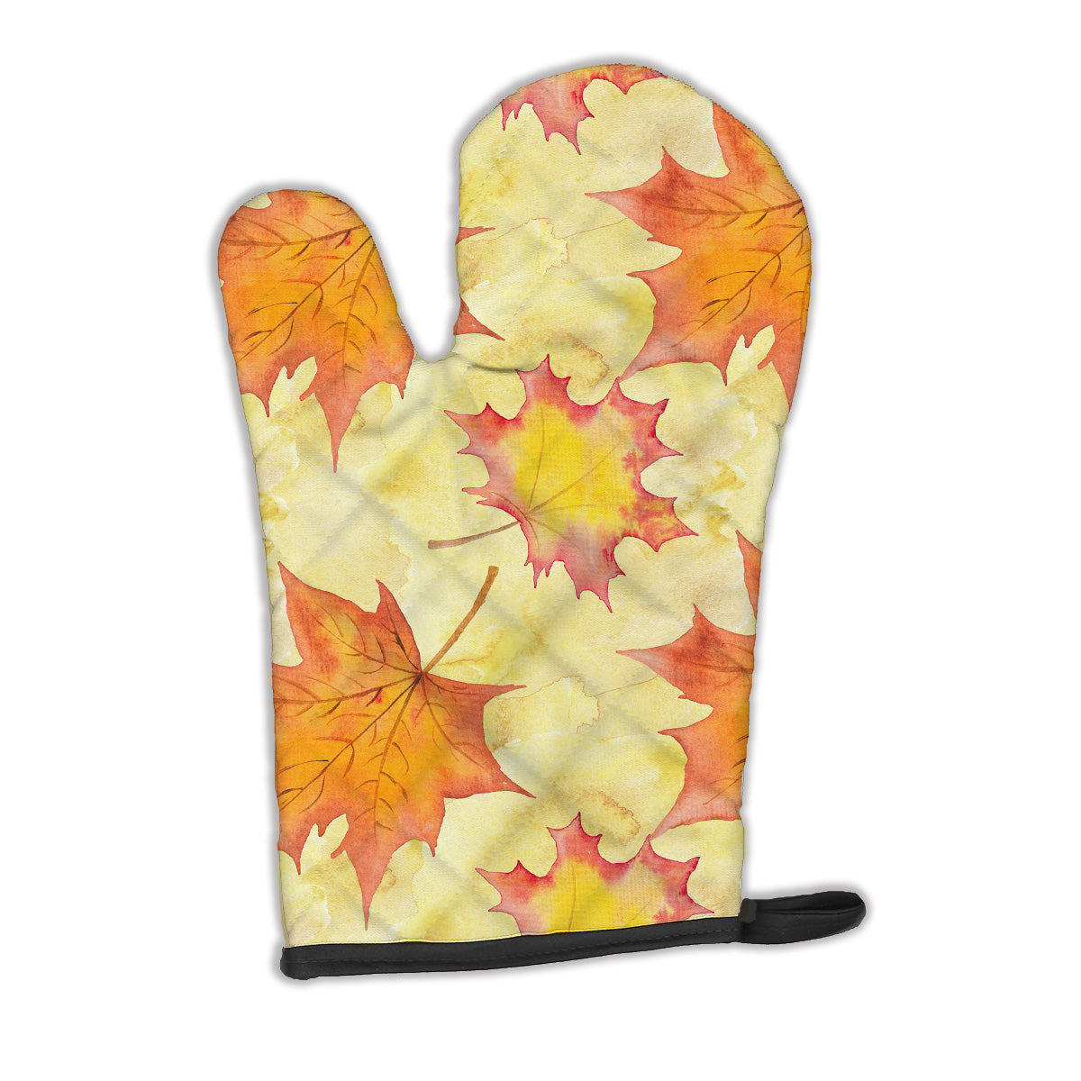 Fall Leaves Scattered Oven Mitt Heat Resistant Thick Oven Mitt for Hot Pans and Oven, Kitchen Mitt Protect Hands, Cooking Baking Glove