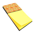 Fall Leaves Watercolor Watercolor Sticky Note Holder Refillable Dispenser Desk Accessory 3x3 Pad Gift