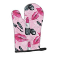 Watercolor Diva Lipstick  Oven Mitt Heat Resistant Thick Oven Mitt for Hot Pans and Oven, Kitchen Mitt Protect Hands, Cooking Baking Glove