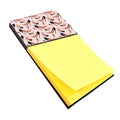Watercolor Fashion Diva Shoes Watercolor Sticky Note Holder Refillable Dispenser Desk Accessory 3x3 Pad Gift