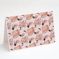 Fashion Diva Shoes and Purses Greeting Cards Pack of 8 Blank Cards with Envelopes Whimsical A7 Size 5x7