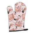 Fashion Diva Shoes and Purses Oven Mitt Heat Resistant Thick Oven Mitt for Hot Pans and Oven, Kitchen Mitt Protect Hands, Cooking Baking Glove