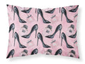 Fashion Diva Shoes and Perfume Standard Pillowcase Lightweight Super Soft Easy Care Decorative Artwork Pillowcase, Standard