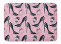 Fashion Diva Shoes and Perfume Memory Foam Kitchen Mat Machine Washable Anti-Fatigue Cushion Comfort Bath or Kitchen Rug
