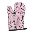 Watercolor Fashion Diva Shoes and accessories Oven Mitt Heat Resistant Thick Oven Mitt for Hot Pans and Oven, Kitchen Mitt Protect Hands, Cooking Baking Glove