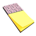 Watercolor Fashion Diva Shoes and accessories Watercolor Sticky Note Holder Refillable Dispenser Desk Accessory 3x3 Pad Gift