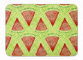 Watercolor Watermelon Memory Foam Kitchen Mat Machine Washable Anti-Fatigue Cushion Comfort Bath or Kitchen Rug