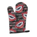 Watecolor Halloween Vampire Teeth Oven Mitt Heat Resistant Thick Oven Mitt for Hot Pans and Oven, Kitchen Mitt Protect Hands, Cooking Baking Glove