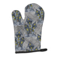Watecolor Halloween Haunted House Oven Mitt Heat Resistant Thick Oven Mitt for Hot Pans and Oven, Kitchen Mitt Protect Hands, Cooking Baking Glove