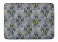 Watecolor Halloween Haunted House Memory Foam Kitchen Mat Machine Washable Anti-Fatigue Cushion Comfort Bath or Kitchen Rug
