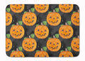 Watecolor Halloween Jack-O-Lantern Memory Foam Kitchen Mat Machine Washable Anti-Fatigue Cushion Comfort Bath or Kitchen Rug
