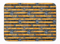 Watecolor Halloween Spiders Memory Foam Kitchen Mat Machine Washable Anti-Fatigue Cushion Comfort Bath or Kitchen Rug