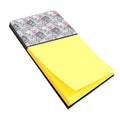 Watercolor Girl Boss Journaling Watercolor Sticky Note Holder Refillable Dispenser Desk Accessory 3x3 Pad Gift