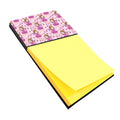 Watercolor Fairy Princess on Pink Watercolor Sticky Note Holder Refillable Dispenser Desk Accessory 3x3 Pad Gift
