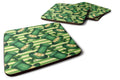 Watercolor St Patrick's Day Leprechan Hat Foam Coasters Set of 4 Cup Coasters for Indoor Outdoor, Tabletop Protection, Anti Slip, Mouse pad Material