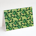 Watercolor St Patrick's Day Leprechan Hat Greeting Cards Pack of 8 Blank Cards with Envelopes Whimsical A7 Size 5x7