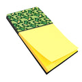 Watercolor St Patrick's Day Leprechan Hat Watercolor Sticky Note Holder Refillable Dispenser Desk Accessory 3x3 Pad Gift