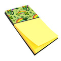 Watercolor St Patrick's Day Lucky Leprechan Watercolor Sticky Note Holder Refillable Dispenser Desk Accessory 3x3 Pad Gift
