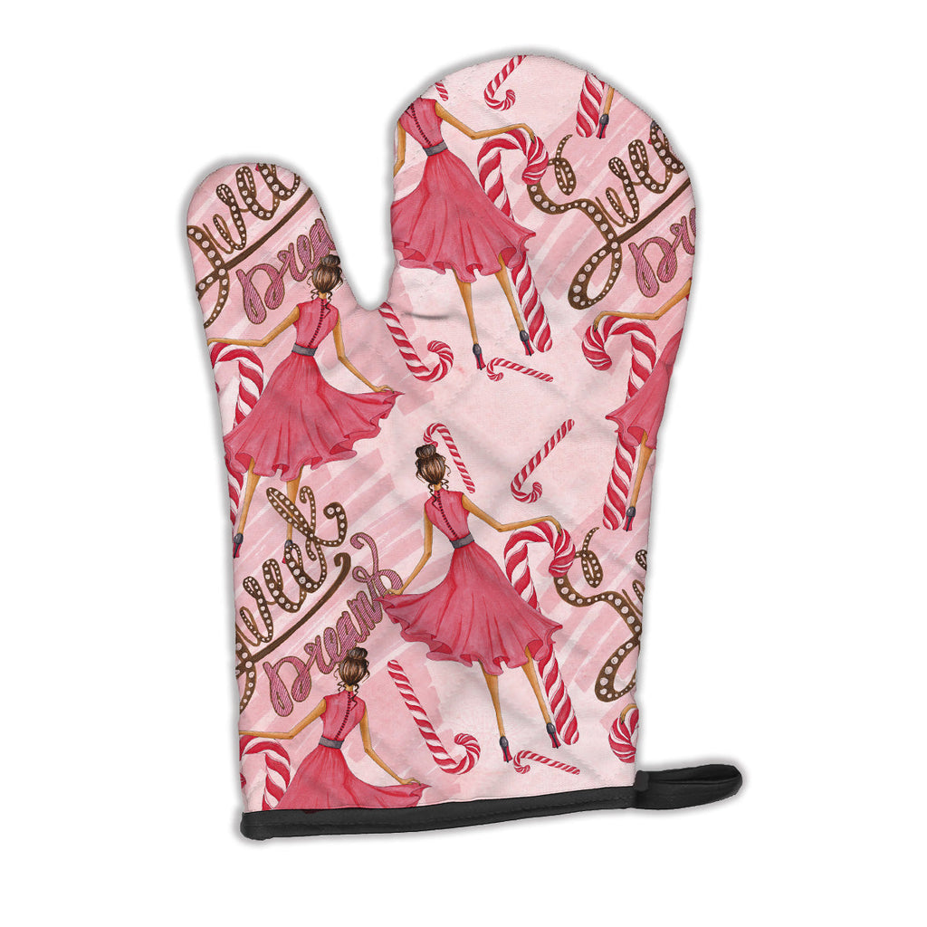 Watercolor Sweets Galore Oven Mitt Heat Resistant Thick Oven Mitt for Hot Pans and Oven, Kitchen Mitt Protect Hands, Cooking Baking Glove