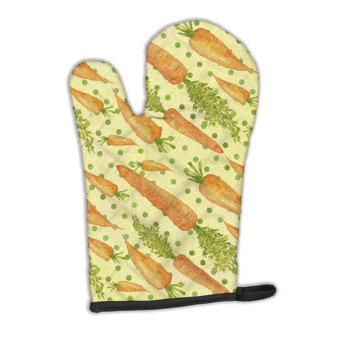 Watercolor Carrots Oven Mitt Heat Resistant Thick Oven Mitt for Hot Pans and Oven, Kitchen Mitt Protect Hands, Cooking Baking Glove