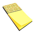 Watercolor Carrots Watercolor Sticky Note Holder Refillable Dispenser Desk Accessory 3x3 Pad Gift