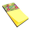 Watercolor Vegetables Farm to Table Watercolor Sticky Note Holder Refillable Dispenser Desk Accessory 3x3 Pad Gift