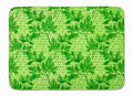 Watercolor Parsley Memory Foam Kitchen Mat Machine Washable Anti-Fatigue Cushion Comfort Bath or Kitchen Rug