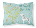 Welcome Friends Dalmatian Standard Pillowcase Lightweight Super Soft Easy Care Decorative Artwork Pillowcase, Standard