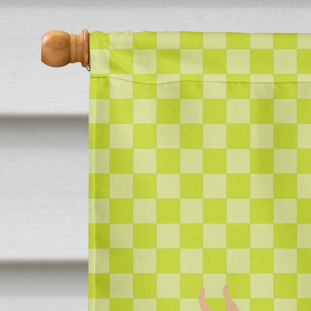 Guernsey Cow  Green House Flag 28x40 Porch Sleeve Pole Decorative Outside Yard Banner Artwork Wall Hanging, Polyester
