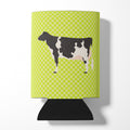 Holstein Cow Green Can or Bottle Hugger Cooler Sleeve for Standard 12 oz Cans, Insulated Foam Beer & Soda Can Hugger Reusable