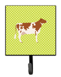 Ayrshire Cow Green Leash or Key Holder Wall Hooks, Key Hooks Holder, Coat Rack Wall Mount, Coat Hooks, Hooks for Hanging Keys, Towels, Aprons, Leashes
