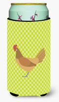 Frisian Friesian Chicken Green Tall Boy Hugger Can Cooler Sleeve Machine Washable Drink Collapsible Insulator Beverage Insulated Holder