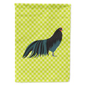 Sumatra Chicken Green House Flag 28x40 Porch Sleeve Pole Decorative Outside Yard Banner Artwork Wall Hanging, Polyester