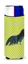 Sumatra Chicken Green Slim Can Hugger , Insulated Foam Hugger for 12 oz Slim Cans, Beer Bottles & Water Bottles, Printed in USA