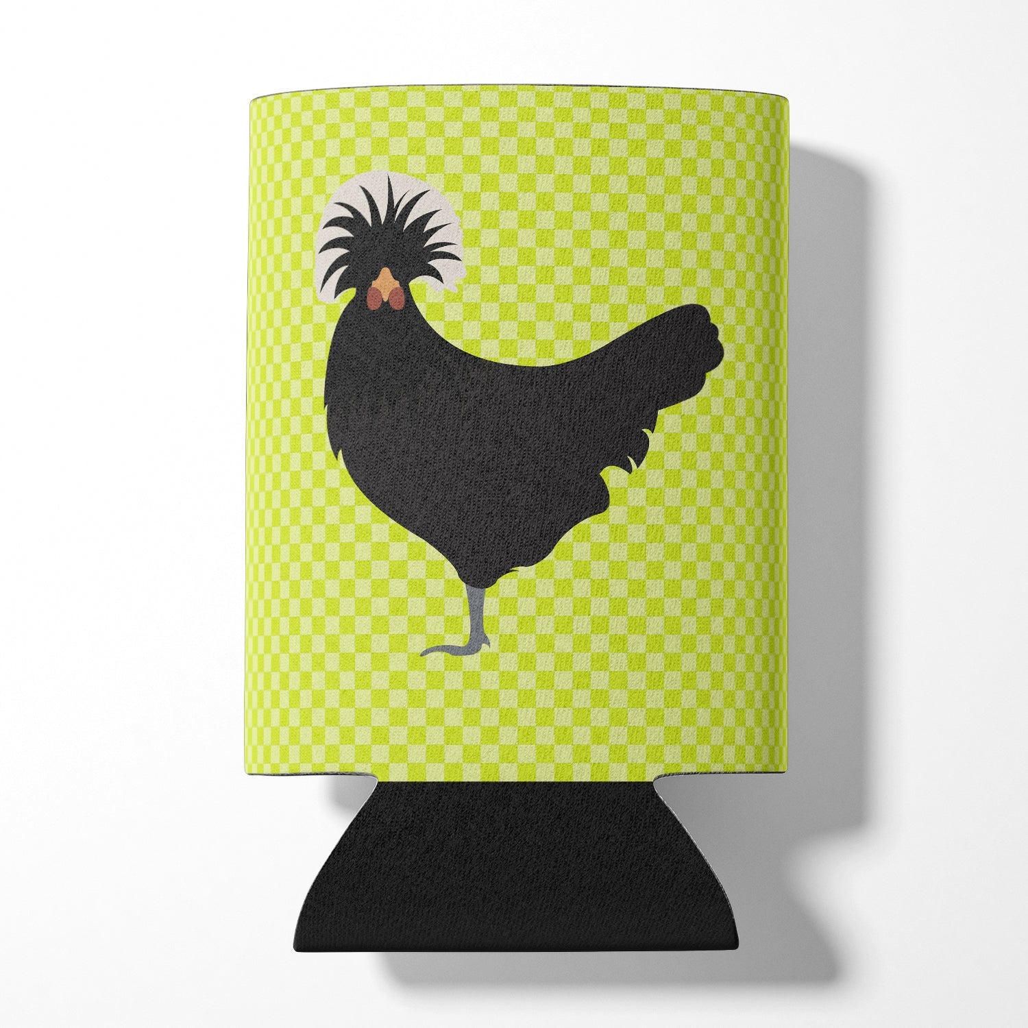 Polish Poland Chicken Green Can or Bottle Hugger Cooler Sleeve for Standard 12 oz Cans, Insulated Foam Beer & Soda Can Hugger Reusable