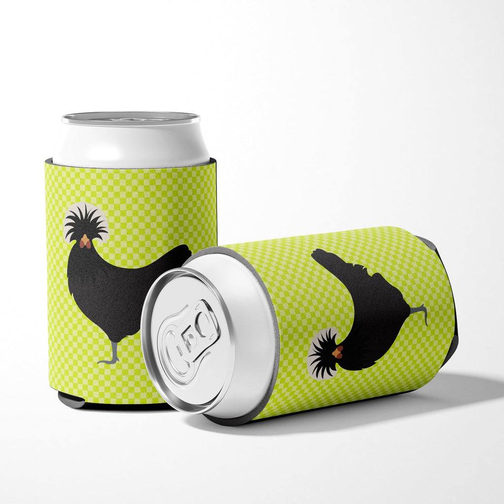 Polish Poland Chicken Green Can or Bottle Hugger Cooler Sleeve for Standard 12 oz Cans, Insulated Foam Beer & Soda Can Hugger Reusable