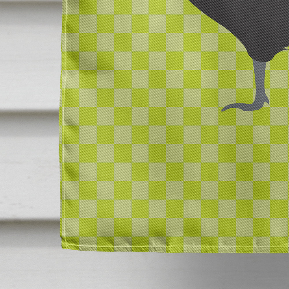 Polish Poland Chicken Green House Flag 28x40 Porch Sleeve Pole Decorative Outside Yard Banner Artwork Wall Hanging, Polyester