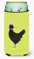 Polish Poland Chicken Green Tall Boy Hugger Can Cooler Sleeve Machine Washable Drink Collapsible Insulator Beverage Insulated Holder