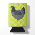 Jersey Giant Chicken Green Can or Bottle Hugger Cooler Sleeve for Standard 12 oz Cans, Insulated Foam Beer & Soda Can Hugger Reusable