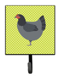 Jersey Giant Chicken Green Leash or Key Holder Wall Hooks, Key Hooks Holder, Coat Rack Wall Mount, Coat Hooks, Hooks for Hanging Keys, Towels, Aprons, Leashes