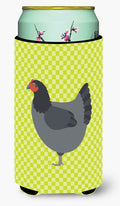 Jersey Giant Chicken Green Tall Boy Hugger Can Cooler Sleeve Machine Washable Drink Collapsible Insulator Beverage Insulated Holder