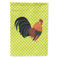 Dutch Bantam Chicken Green House Flag 28x40 Porch Sleeve Pole Decorative Outside Yard Banner Artwork Wall Hanging, Polyester