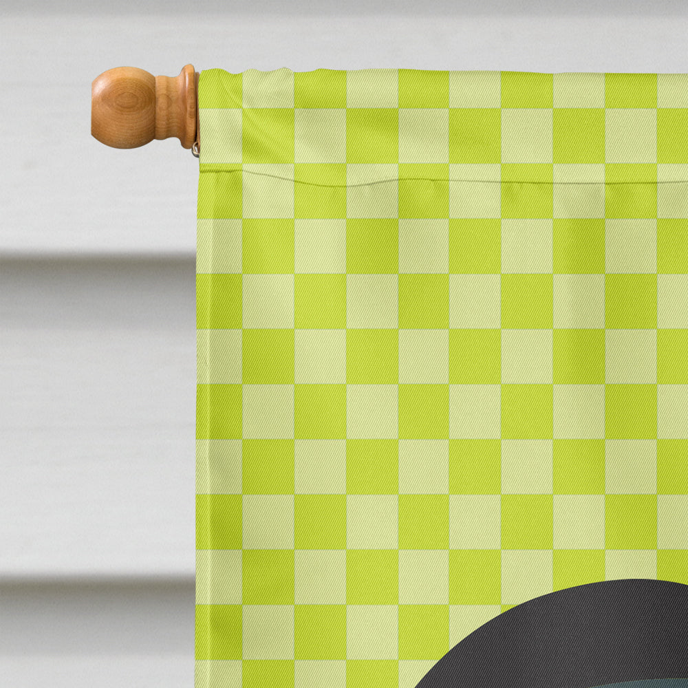 Dutch Bantam Chicken Green House Flag 28x40 Porch Sleeve Pole Decorative Outside Yard Banner Artwork Wall Hanging, Polyester