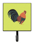 Dutch Bantam Chicken Green Leash or Key Holder Wall Hooks, Key Hooks Holder, Coat Rack Wall Mount, Coat Hooks, Hooks for Hanging Keys, Towels, Aprons, Leashes