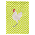 German Langshan Chicken Green House Flag 28x40 Porch Sleeve Pole Decorative Outside Yard Banner Artwork Wall Hanging, Polyester