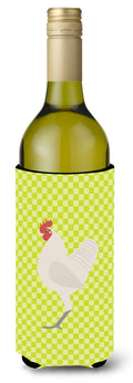German Langshan Chicken Green Wine Bottle Hugger Gift Sleeve for Standard 750 ml Bottles, Insulated Reusable Also Fits Mini Shot & Pint Bottles