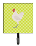 German Langshan Chicken Green Leash or Key Holder Wall Hooks, Key Hooks Holder, Coat Rack Wall Mount, Coat Hooks, Hooks for Hanging Keys, Towels, Aprons, Leashes