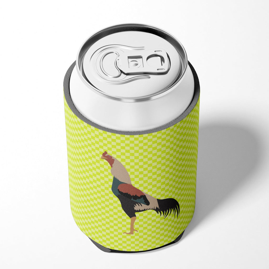 Kulang Chicken Green Can or Bottle Hugger Cooler Sleeve for Standard 12 oz Cans, Insulated Foam Beer & Soda Can Hugger Reusable