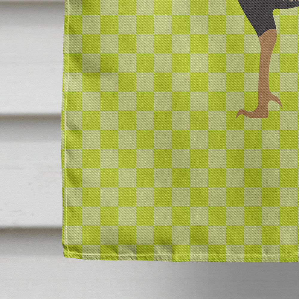 Kulang Chicken Green House Flag 28x40 Porch Sleeve Pole Decorative Outside Yard Banner Artwork Wall Hanging, Polyester